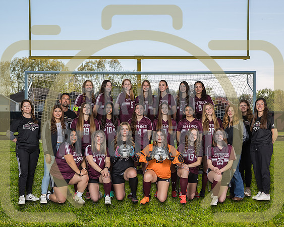8x10 Girls Soccer Varsity Team