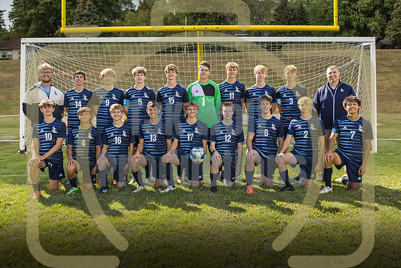 8x10 Boys Soccer team