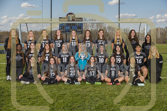 Varsity Girls Soccer Team