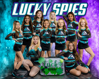 8x10 LUCKY SPIES TEAM