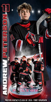 Andrew Peterson Hockey Banner
