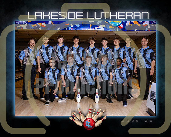 8x10 LLHS Bowling Team Boys