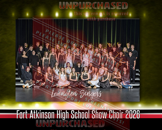8X10 Lexington Singers Full Group