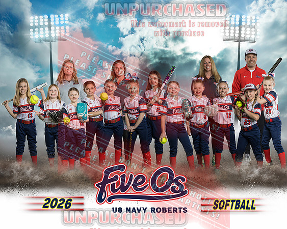 8x10 U8 NAVY ROBERTS TEAM