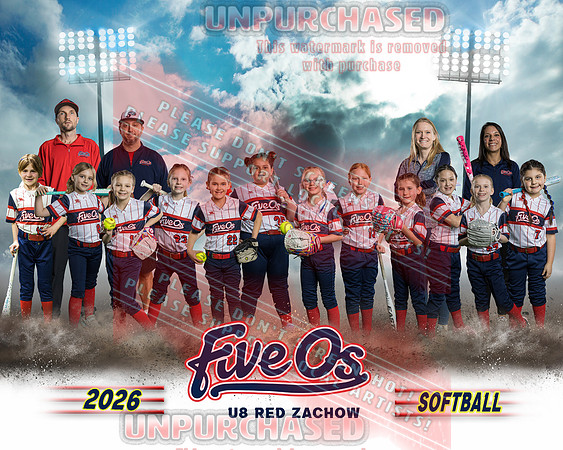 8x10 Red Zachow Team