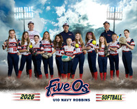 8x10 U10 Navy Robbins Team