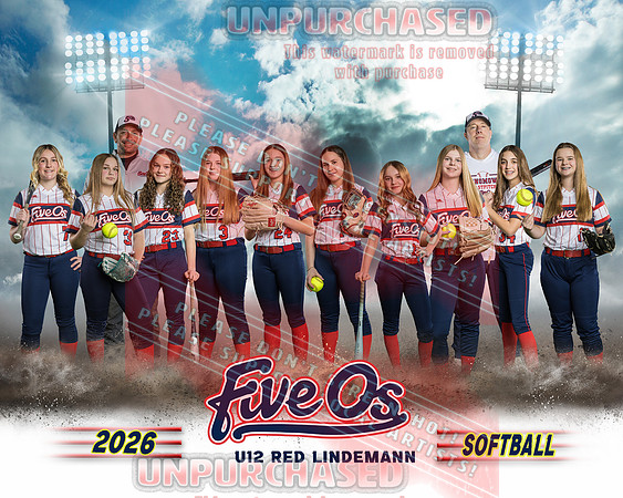 8x10 U12 Red Lindemann Team