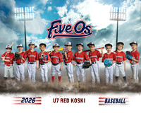 8x10 Red Koski Team