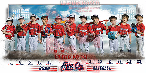 10X20 U7 Red Koski Team