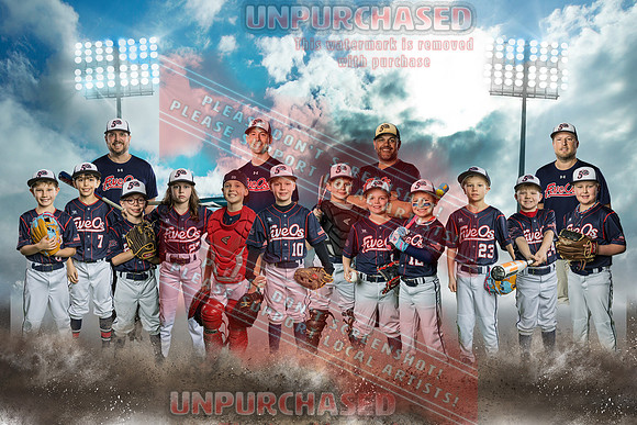 4x6 U9 Navy Pulizzano Team