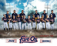 8x10 U10 Navy Fox Team