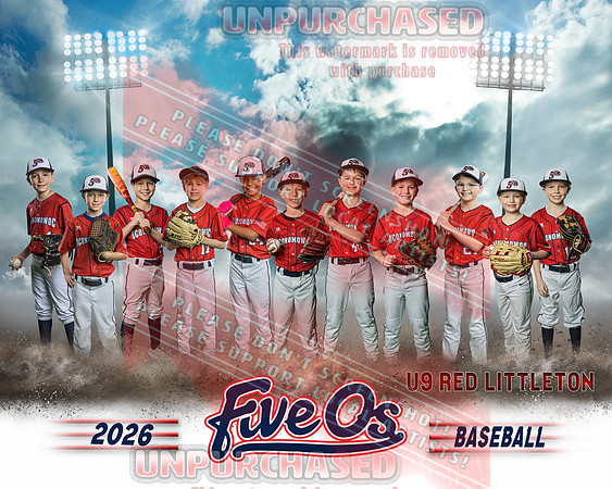 8x10 U9 Red Littleton Team