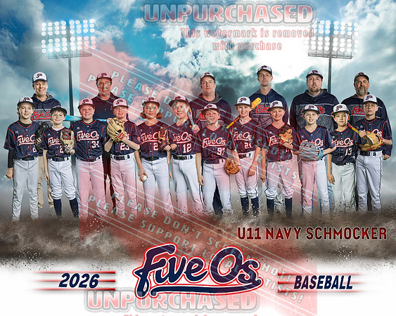 8x10 U11 Navy Schmocker Team
