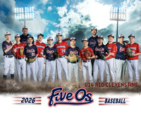 8x10 u14 Red Cleventstine Team