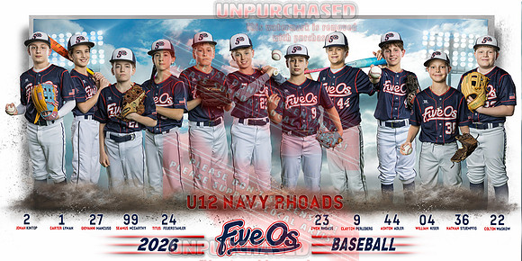 10x20 U12 Navy Rhoads Team