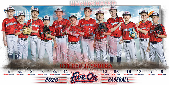 10x20 U11 Red Jaskolka Team