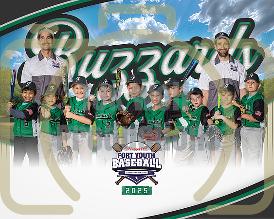 8x10 Buzzards Coaches