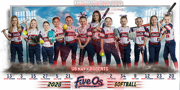 10x20 U8 Navy Roberts Team