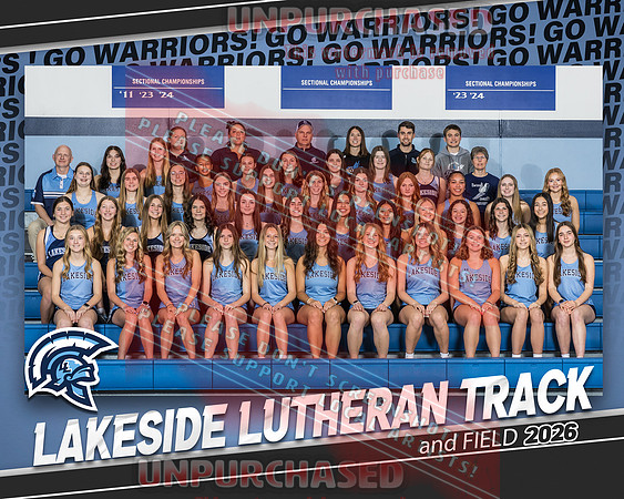 8X10 LLHS Girls Track Team