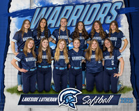 8x10 LLHS Softball Team 1