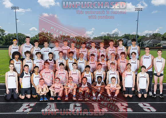 5x7 JHS Boys Track Team