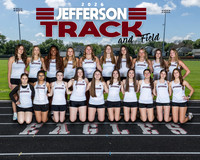 8x10 JHS Girls Track Team