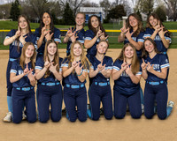 8x10 LLHS Softball Team Field 3