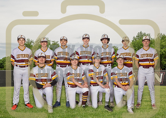 5x7 JV Baseball Team YB