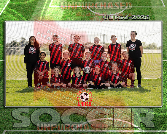 8x10 U11 Red Team