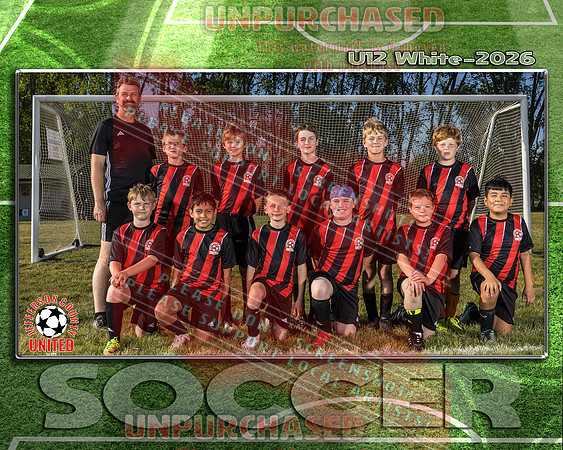 8x10 U12 Boys White