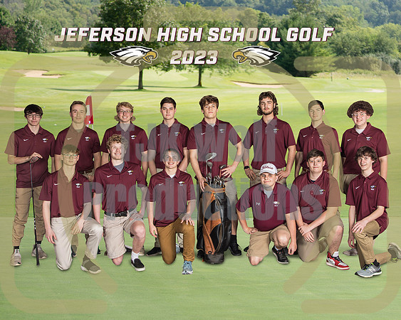 8x10 JHS Boys Golf Team 2023
