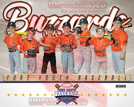 8X10 Buzzards Team