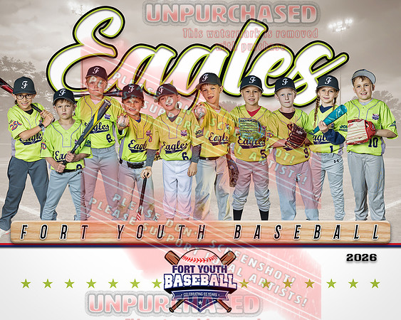 8X10 Eagles Team