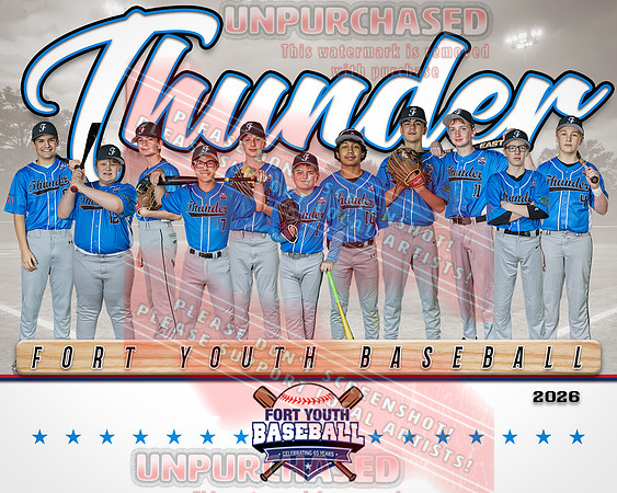8x10 Thunder Team