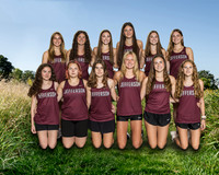 8x10 JHS Cross Country Girls Team