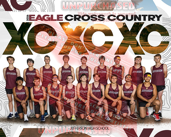 8x10 Boys Team JHS XC
