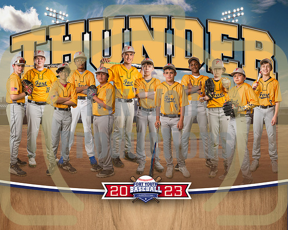 8x10 THUNDER TEAM