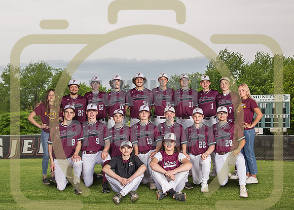 JHS varsity baseball team YB