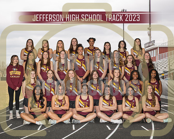 8x10 Jefferson Track Girls Team 2023 copy