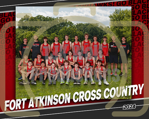 8X10 FAHS BOYS CROSS COUNTRY TEAM 2024