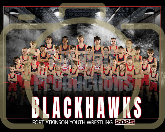 8x10 Fort Atkinson Wrestling Team