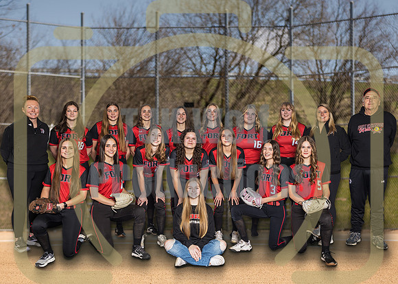 5x7 Varsity Softball Team YB
