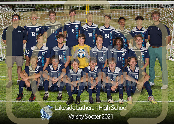 5x7 LLHS Varsity Soccer Team