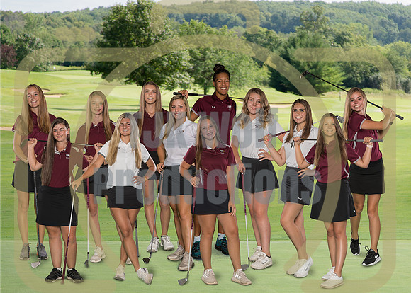 5x7 JHS Girls Golf Team 2021