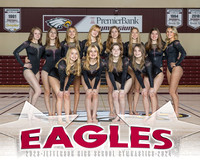 8X10 GYM Gymnastics TEAM BACKGROUND