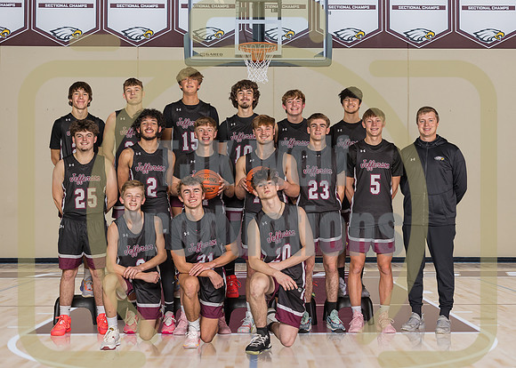 5x7 Varsity B BB Team YB