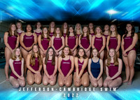 5x7 JHS Girls Swim Team