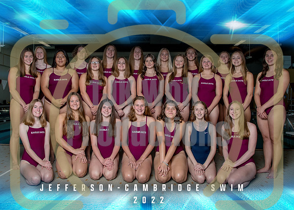 5x7 JHS Girls Swim Team