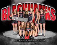 8x10 Girls Wrestling Team 2