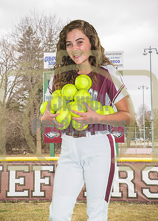 5X7 Hall Softball Background